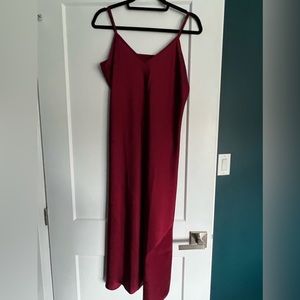 Knix The Papaya Slip Dress - Garnet - Size L